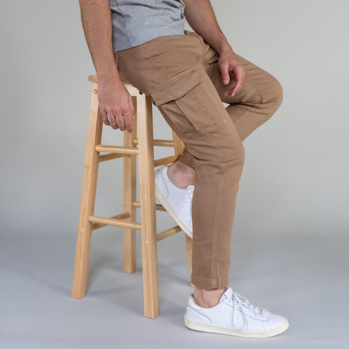 Cargo Pants in Tobacco | Peter Manning NYC: Fits For The Not So Tall Guy