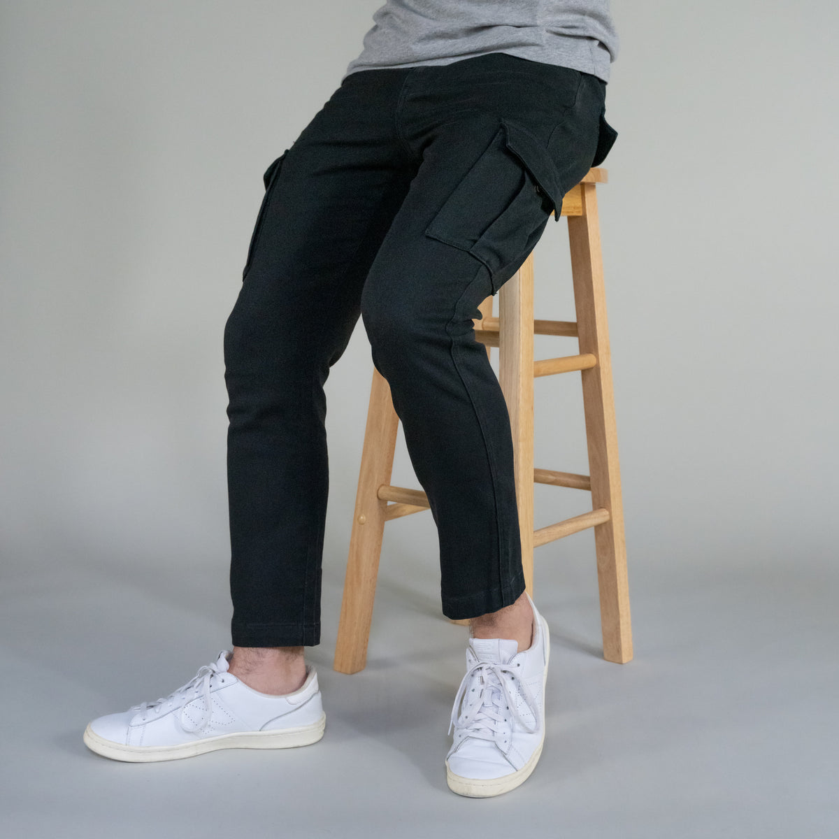 black cargo dress pants Astoria Cargo Pant