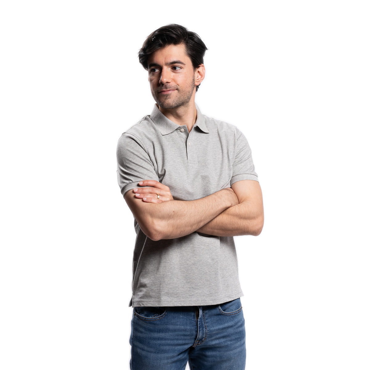 grey dress shirt with jeans Gray shirt with jeans