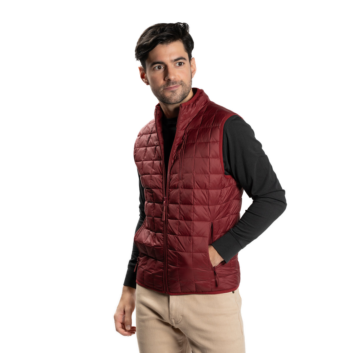 Samprada Traditional Textiles One Size orders Maroon Vest Jacket