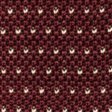 Burgundy dots knit