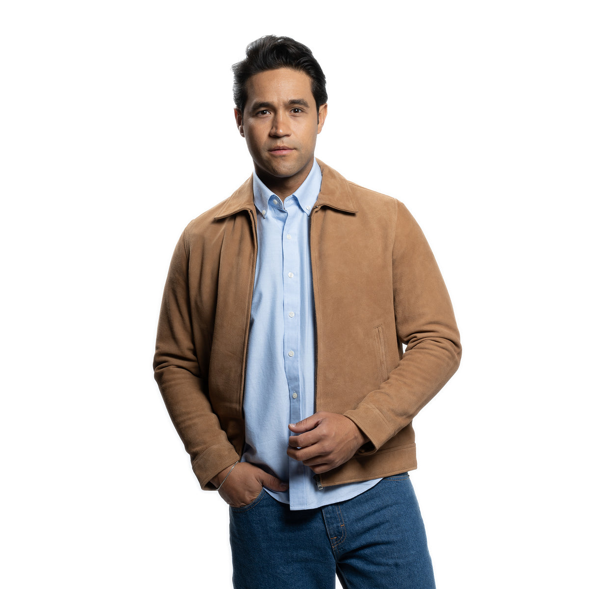 Goat Suede Jacket | Peter Manning NYC