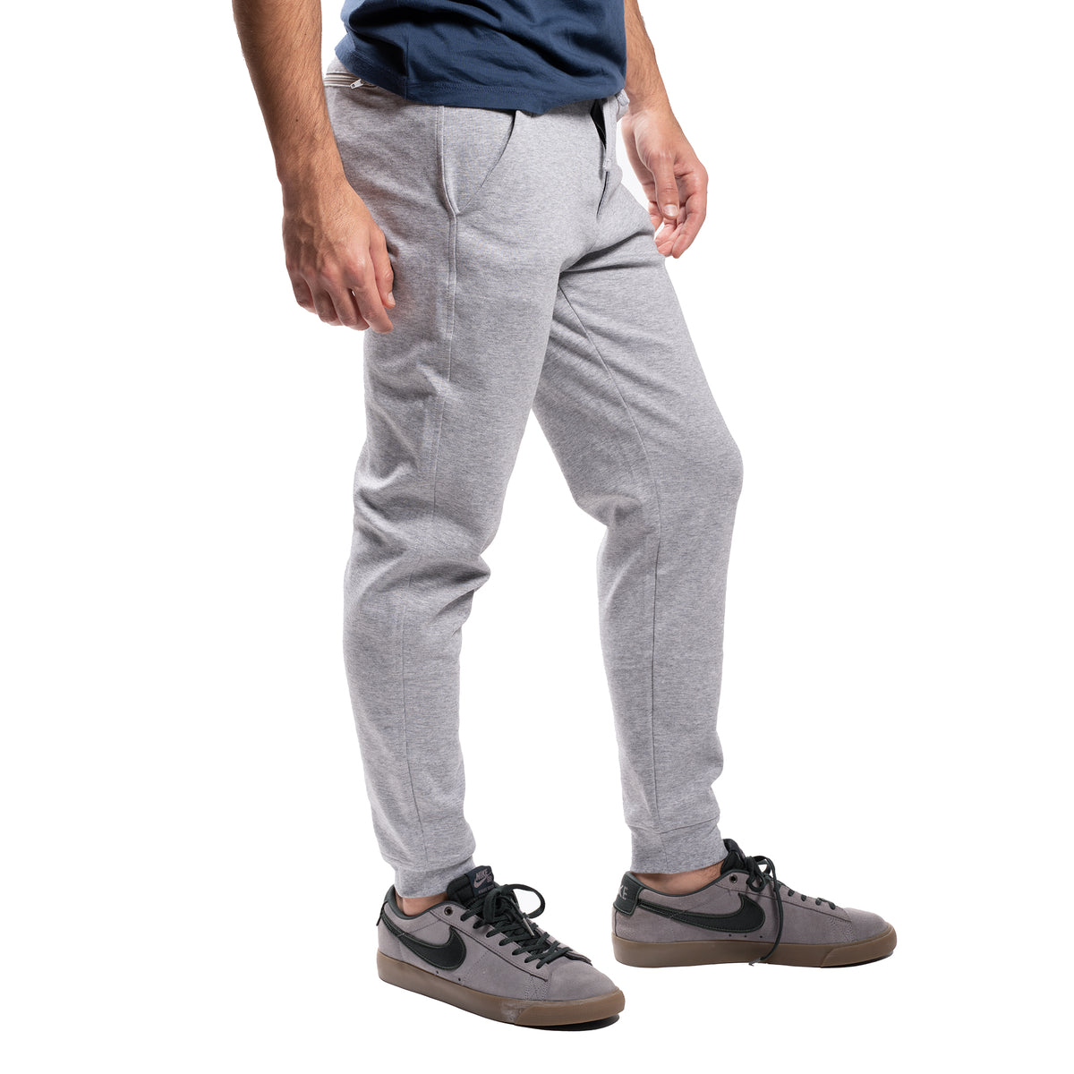 gray nike sweatpants for men