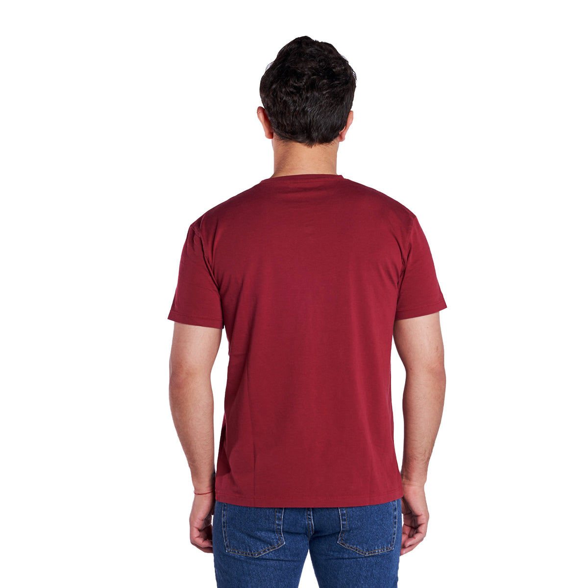 Vintage Crew T-Shirt, Burgundy | Peter Manning NYC