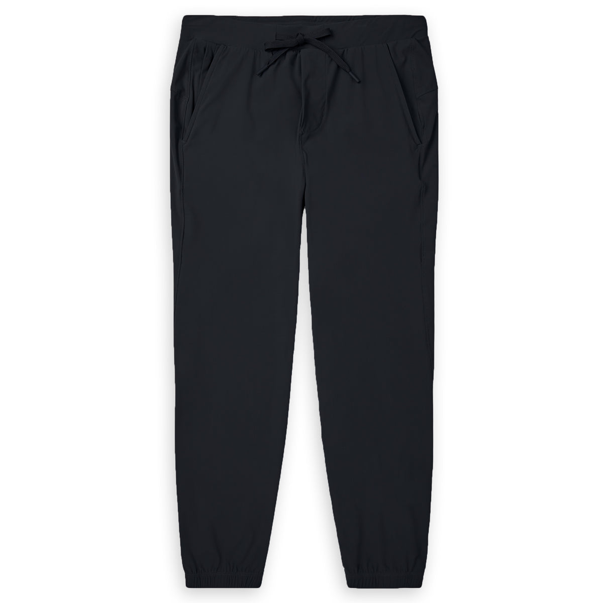 black jogger dress pants Workout Black Dress - Sleeveless All of our fabric new prom dresses Category:Black JSK + Back Trailing Bow + BNT