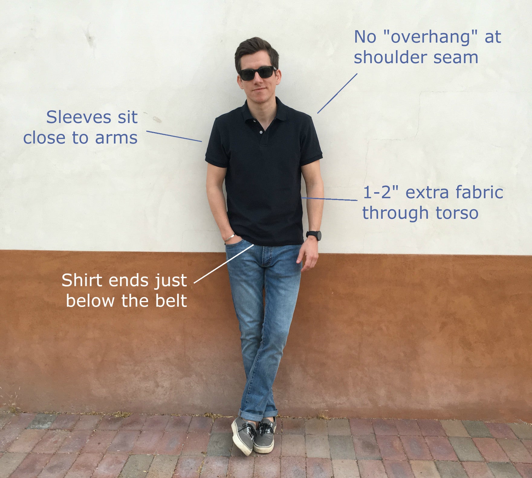 How to Achieve the Perfect Polo Shirt Fit - Proper Cloth Help