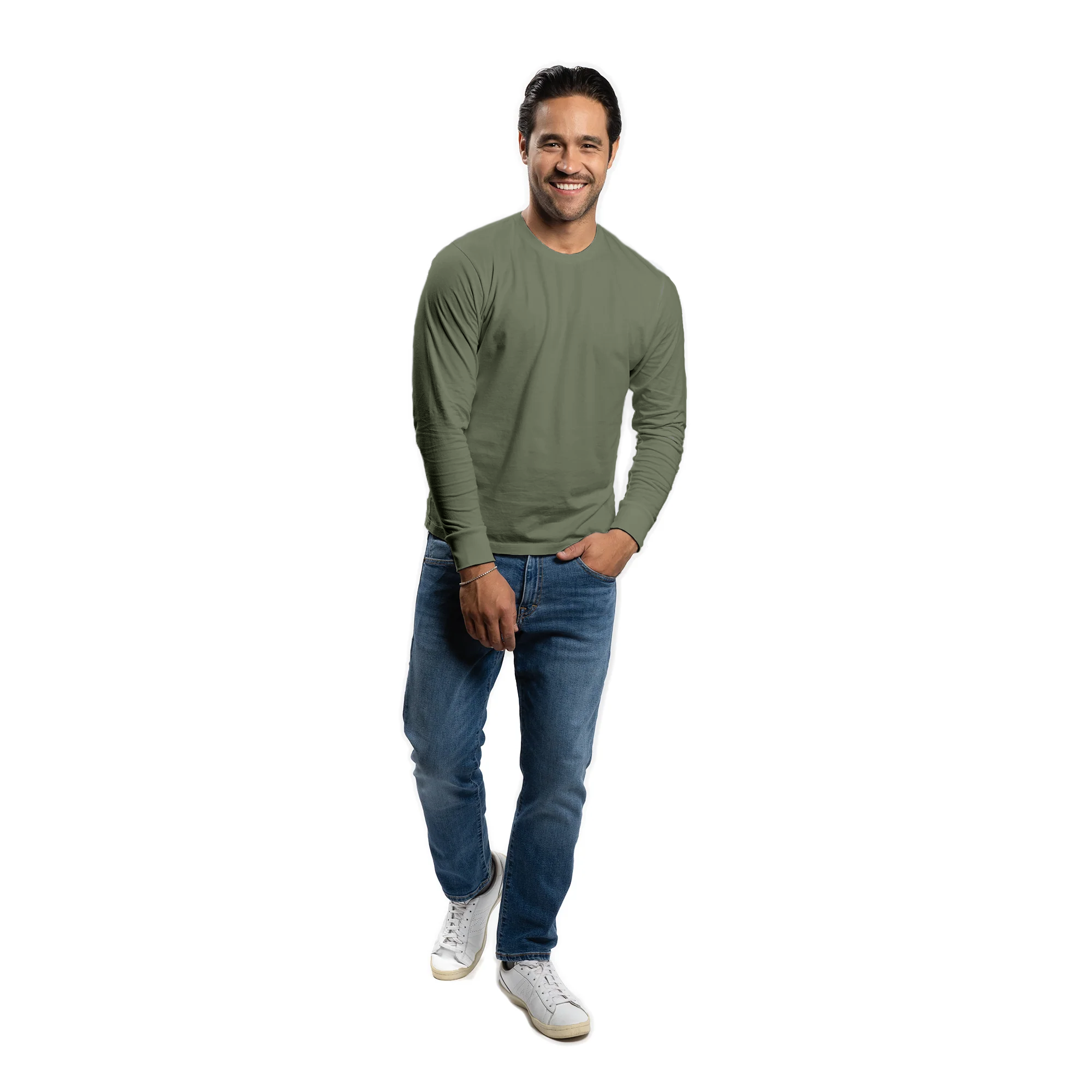 Long Sleeve T-Shirt - Olive