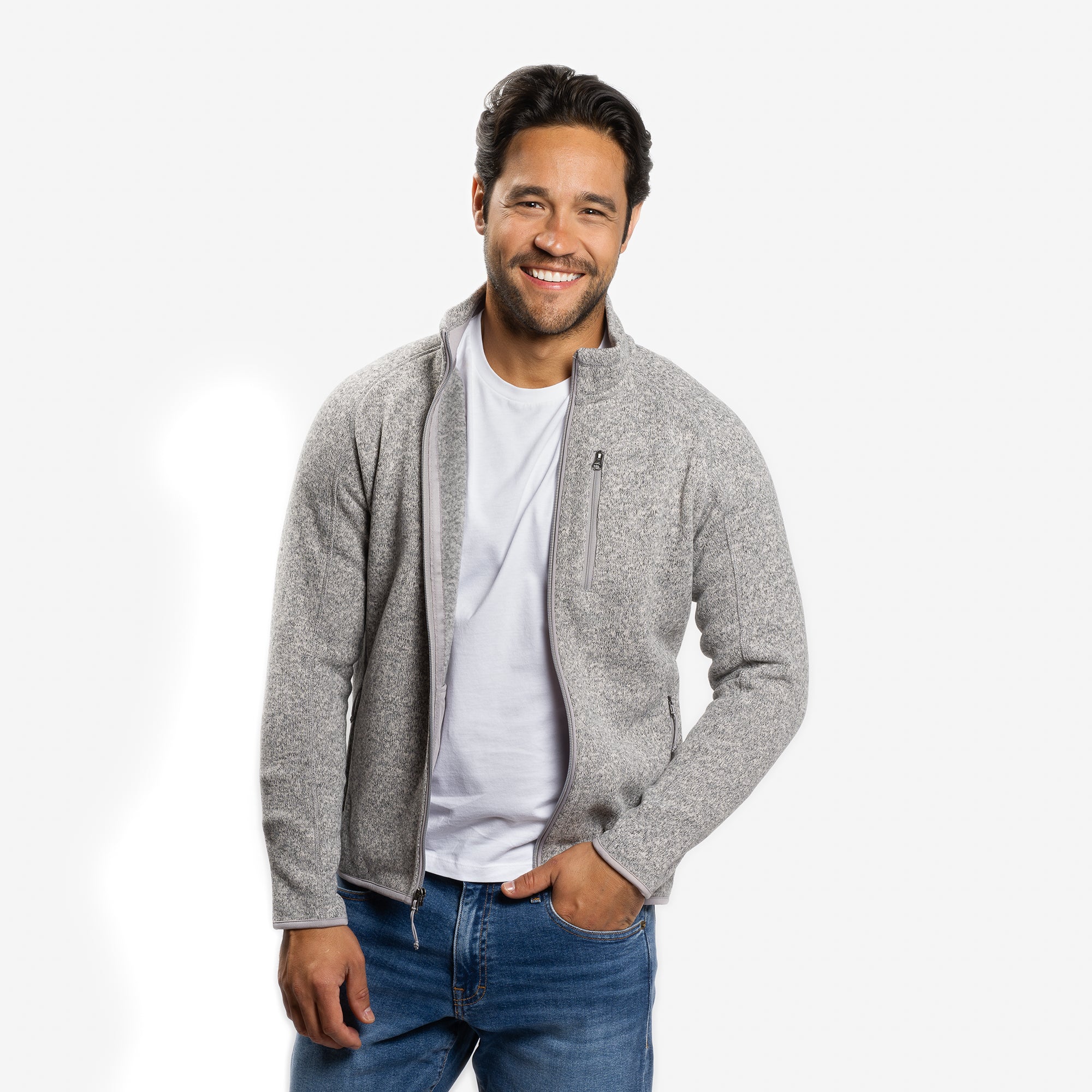 Polartec Fleece Jacket - Grey