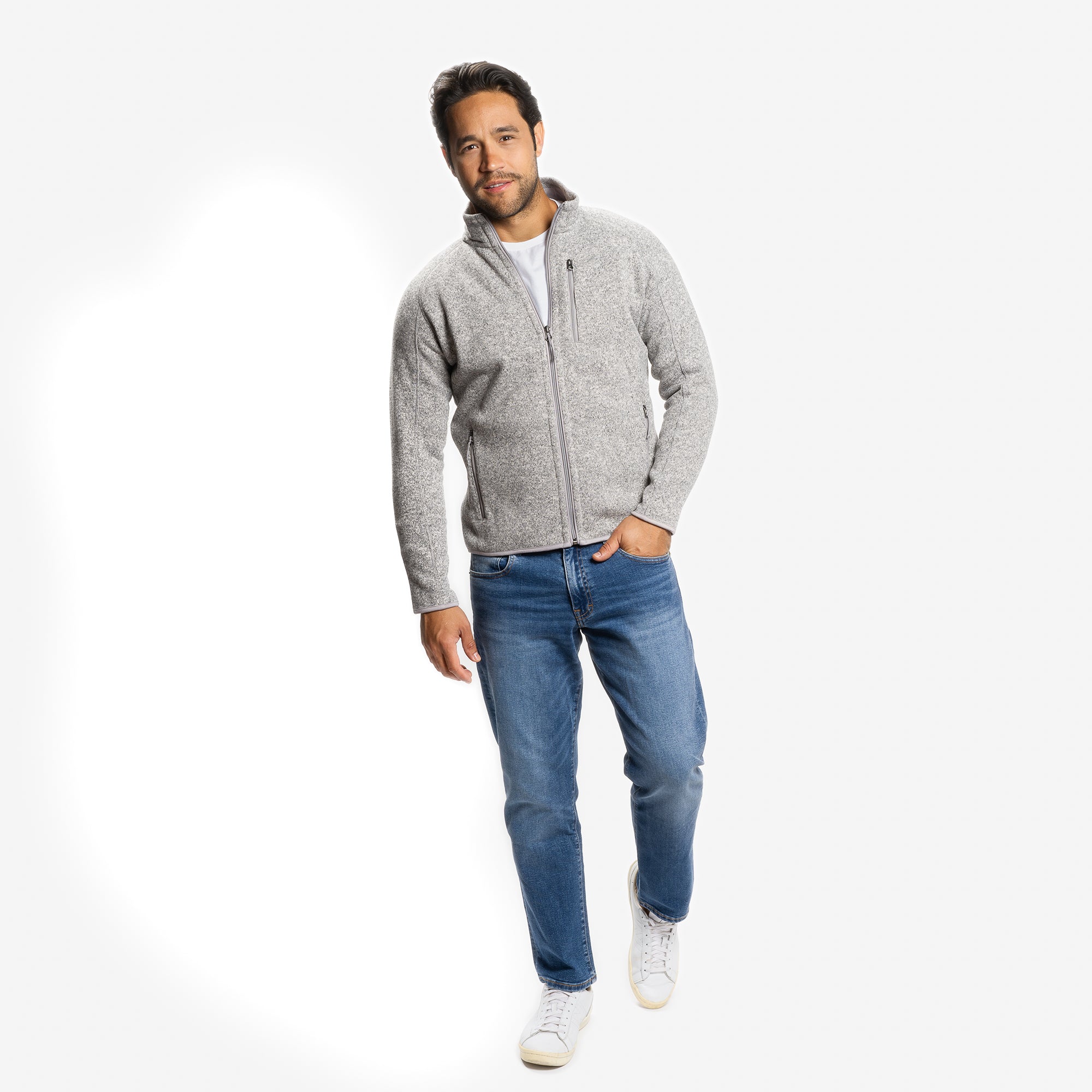 Polartec Fleece Jacket - Grey