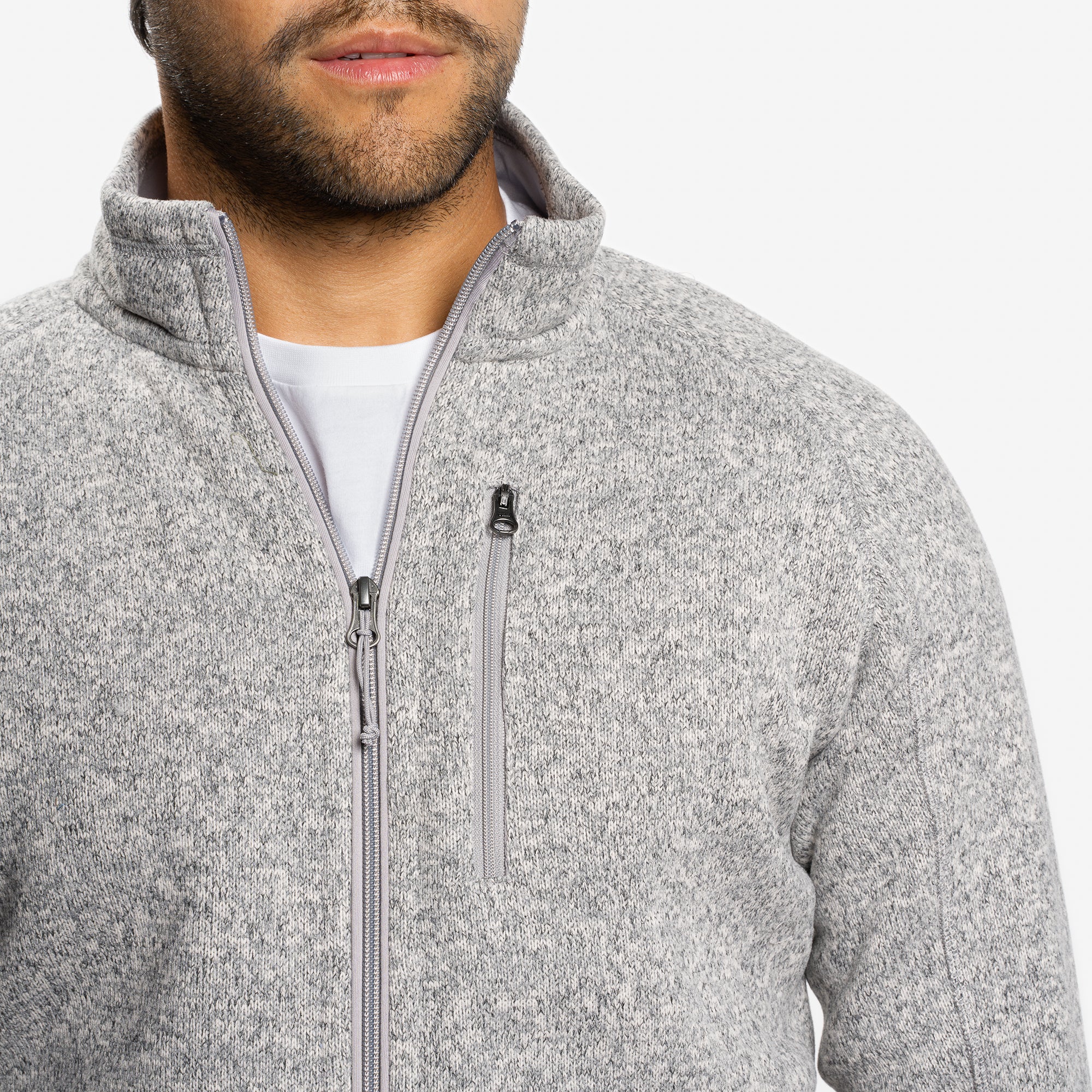 Polartec Fleece Jacket - Grey