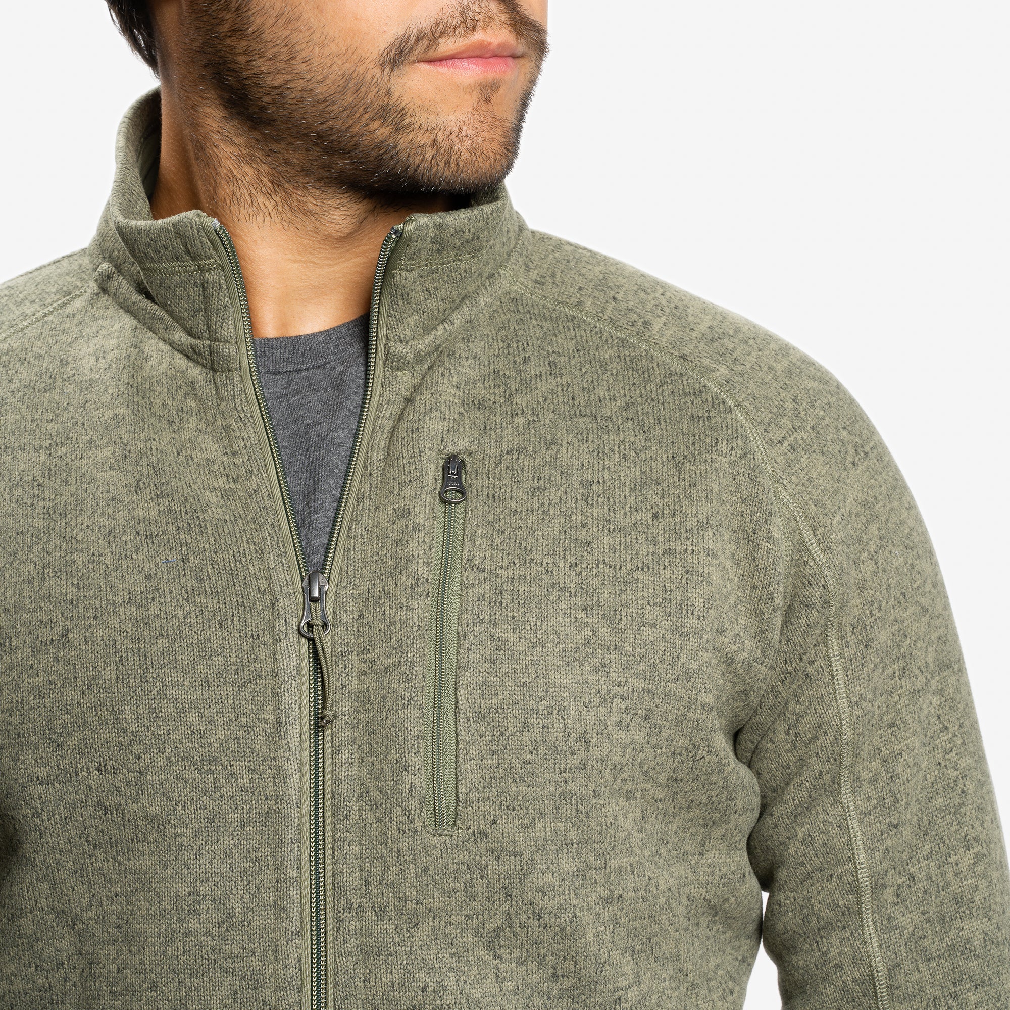 Polartec Fleece Jacket - Olive