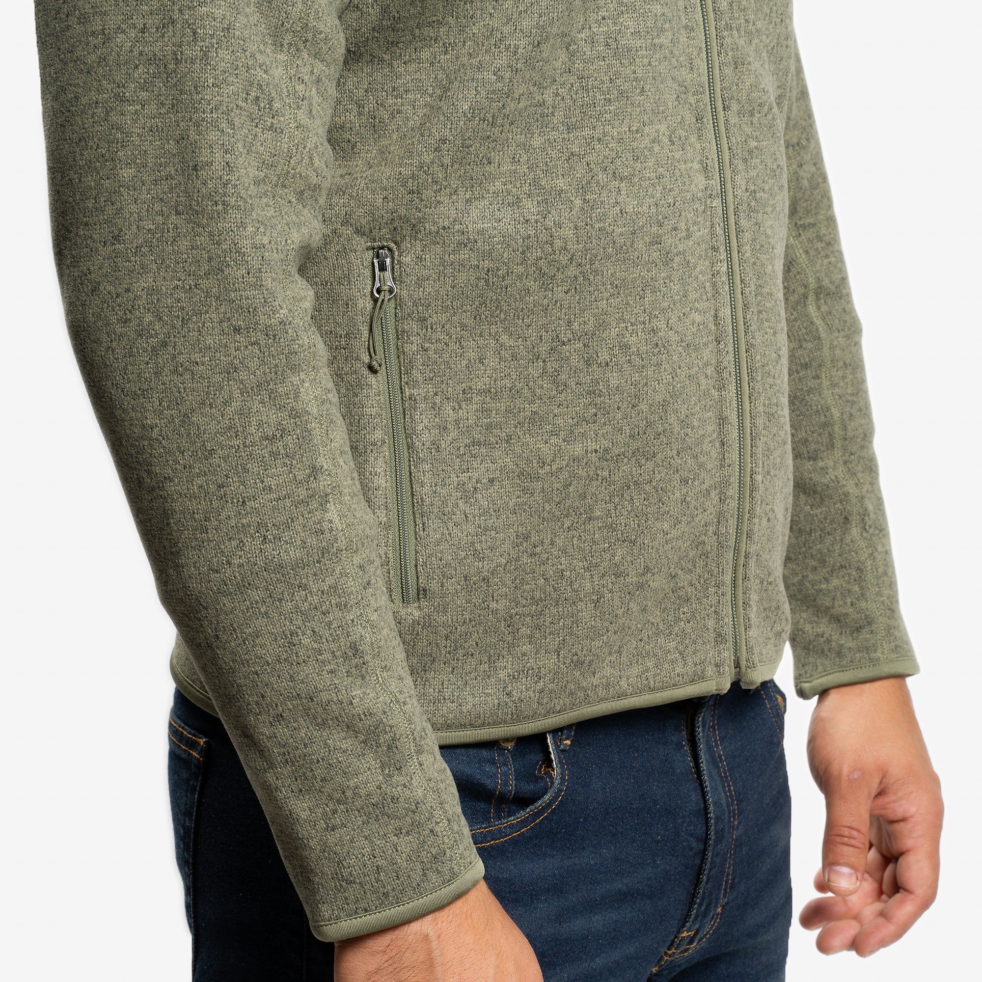 Polartec Fleece Jacket - Olive