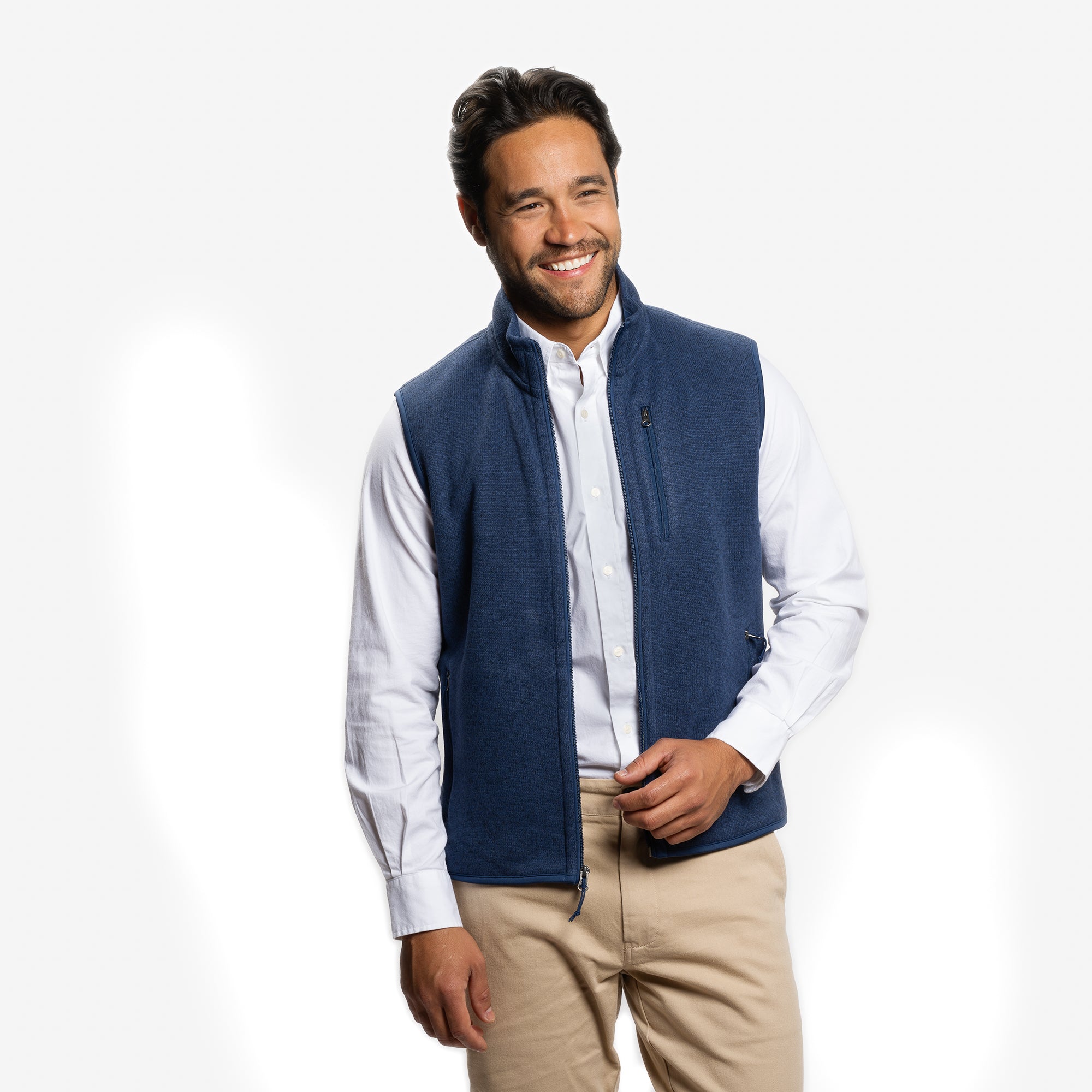 Polartec Fleece Vest - Navy