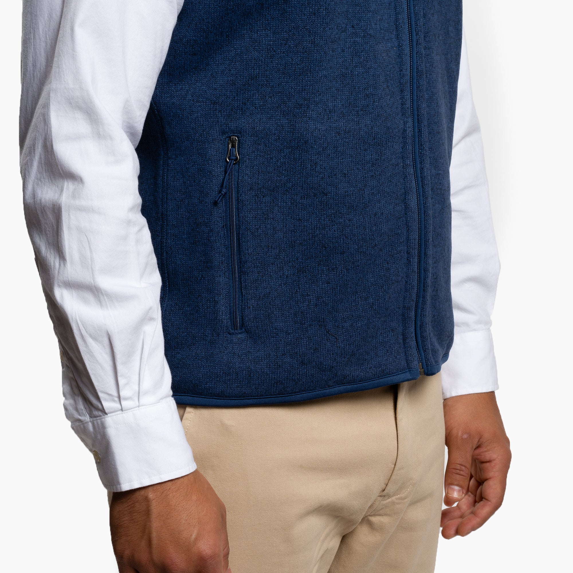 Polartec Fleece Vest - Navy