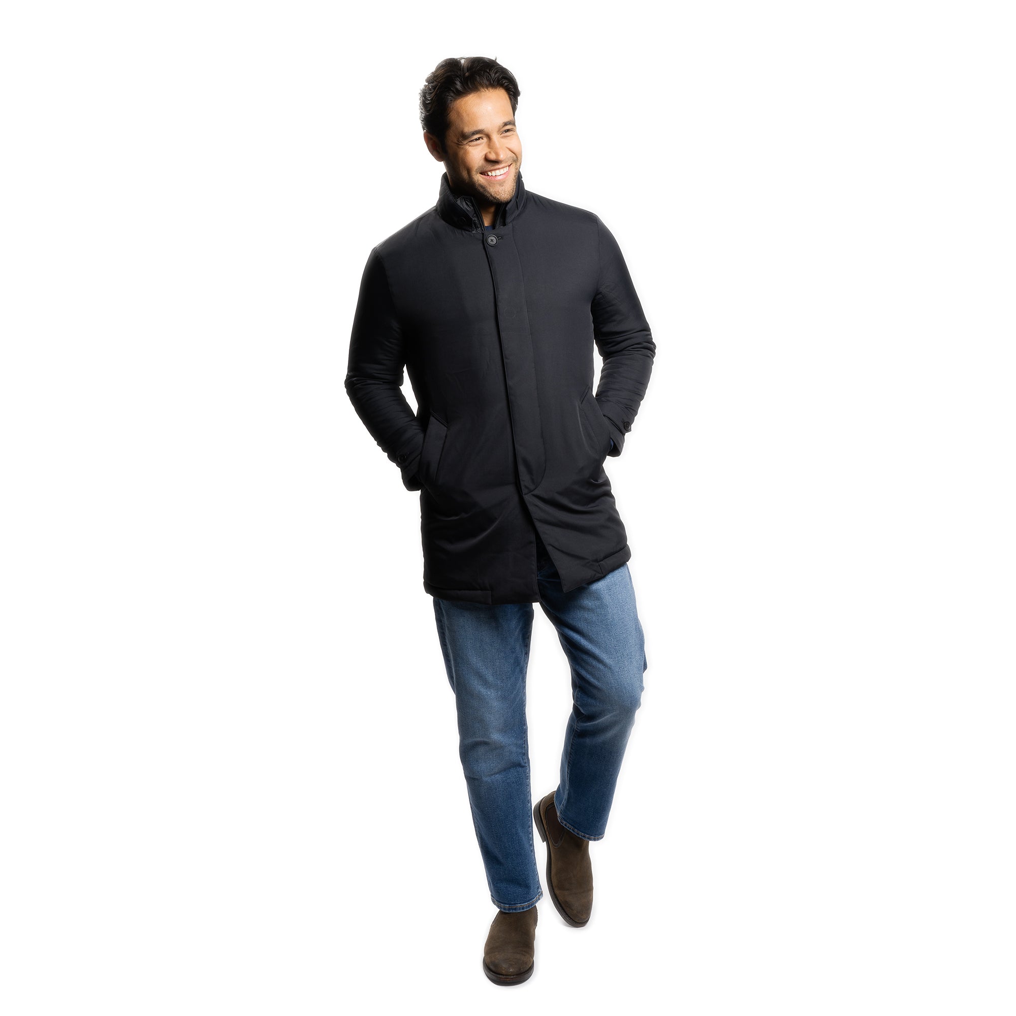 Milan Car Coat, Black | Peter Manning NYC