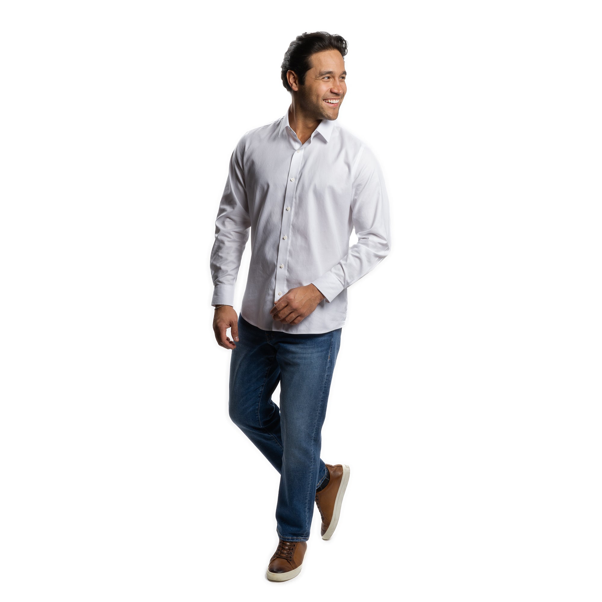 Easy Care Dress Shirt Standard Fit - White