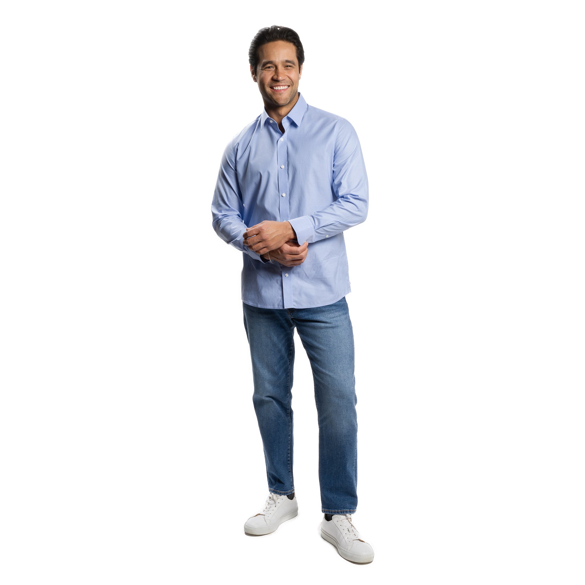 Easy Care Dress Shirt Standard Fit - Blue