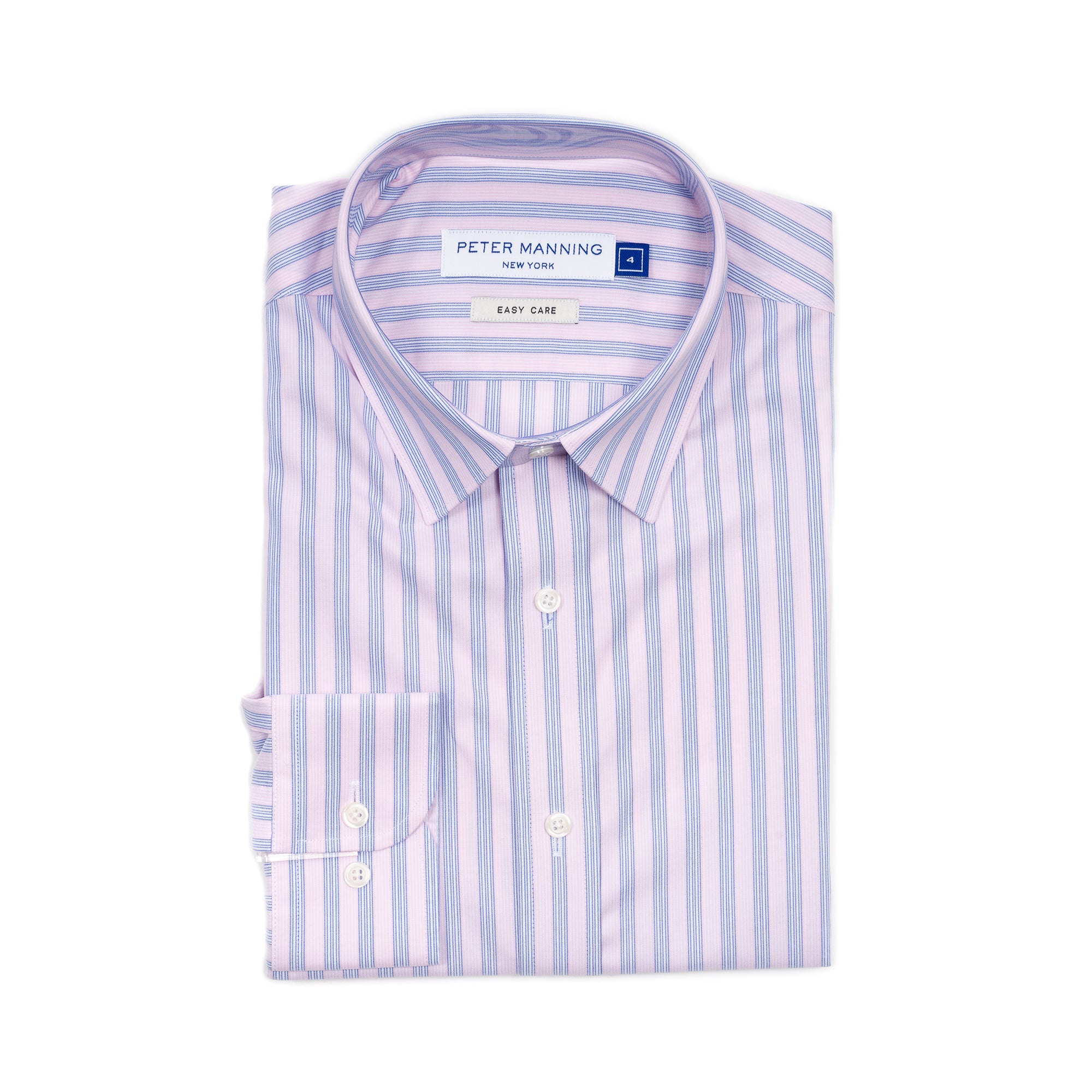 Easy Care Dress Shirt Standard Fit, Pink Stripe