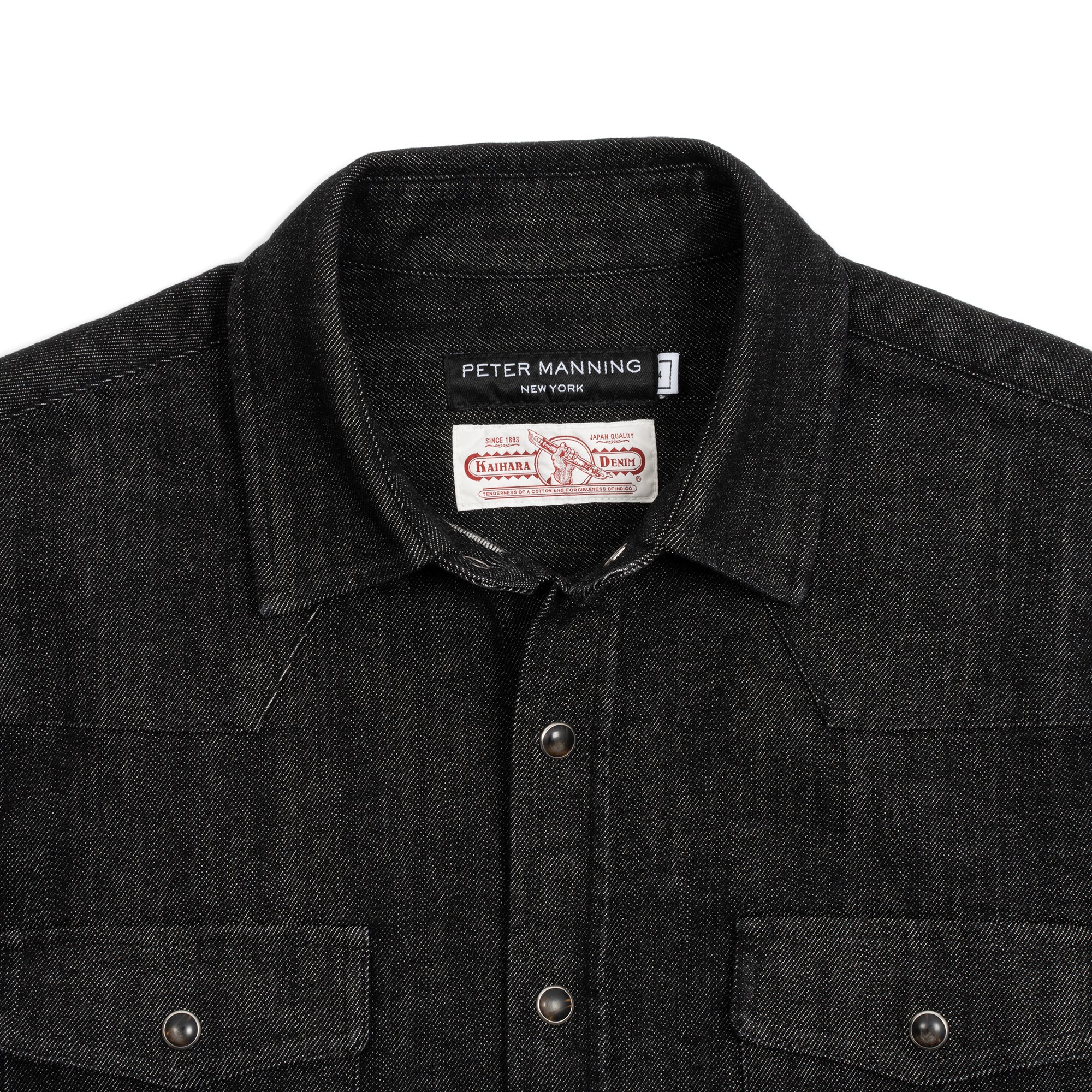 Japanese Denim Shirts - Black