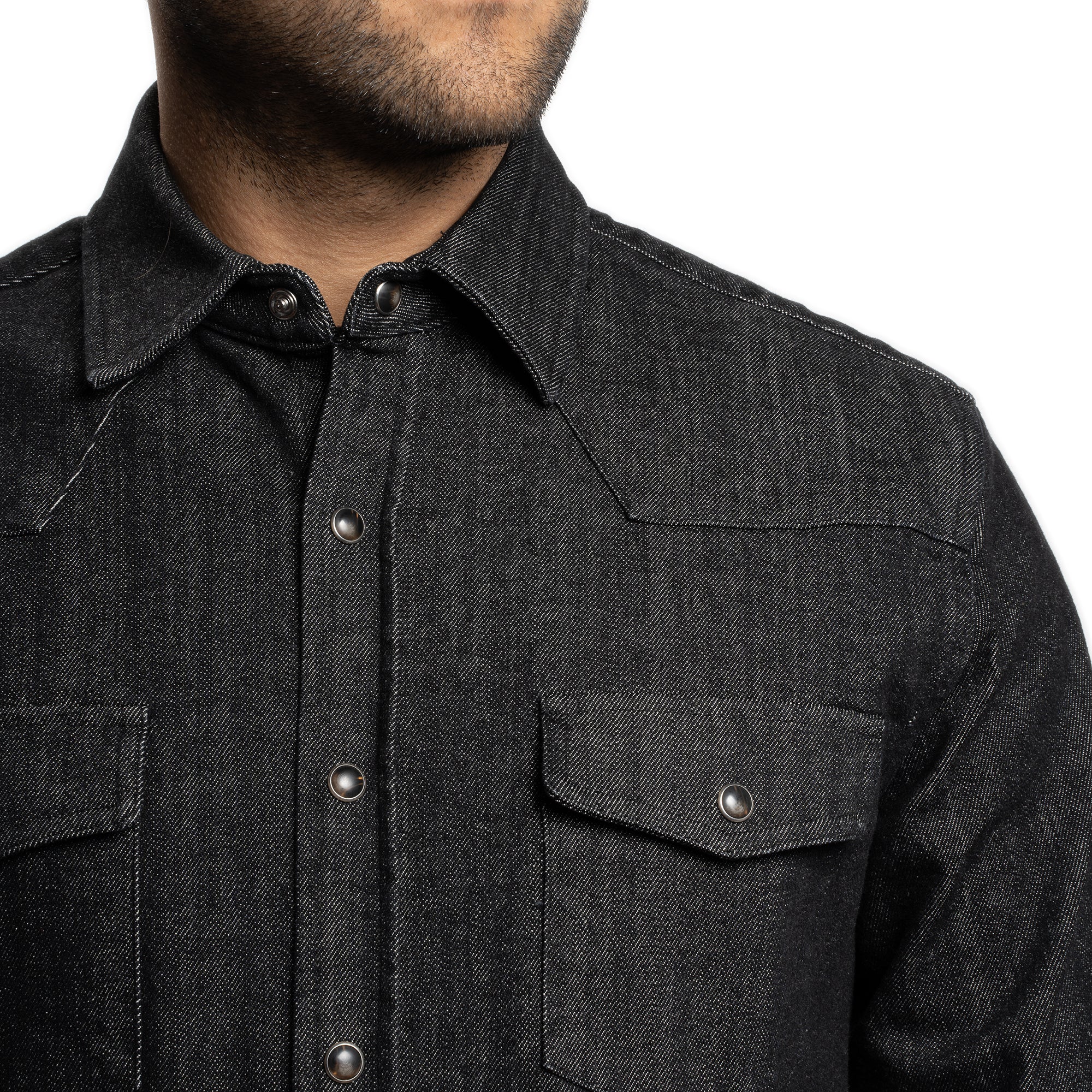 Japanese Denim Shirts - Black