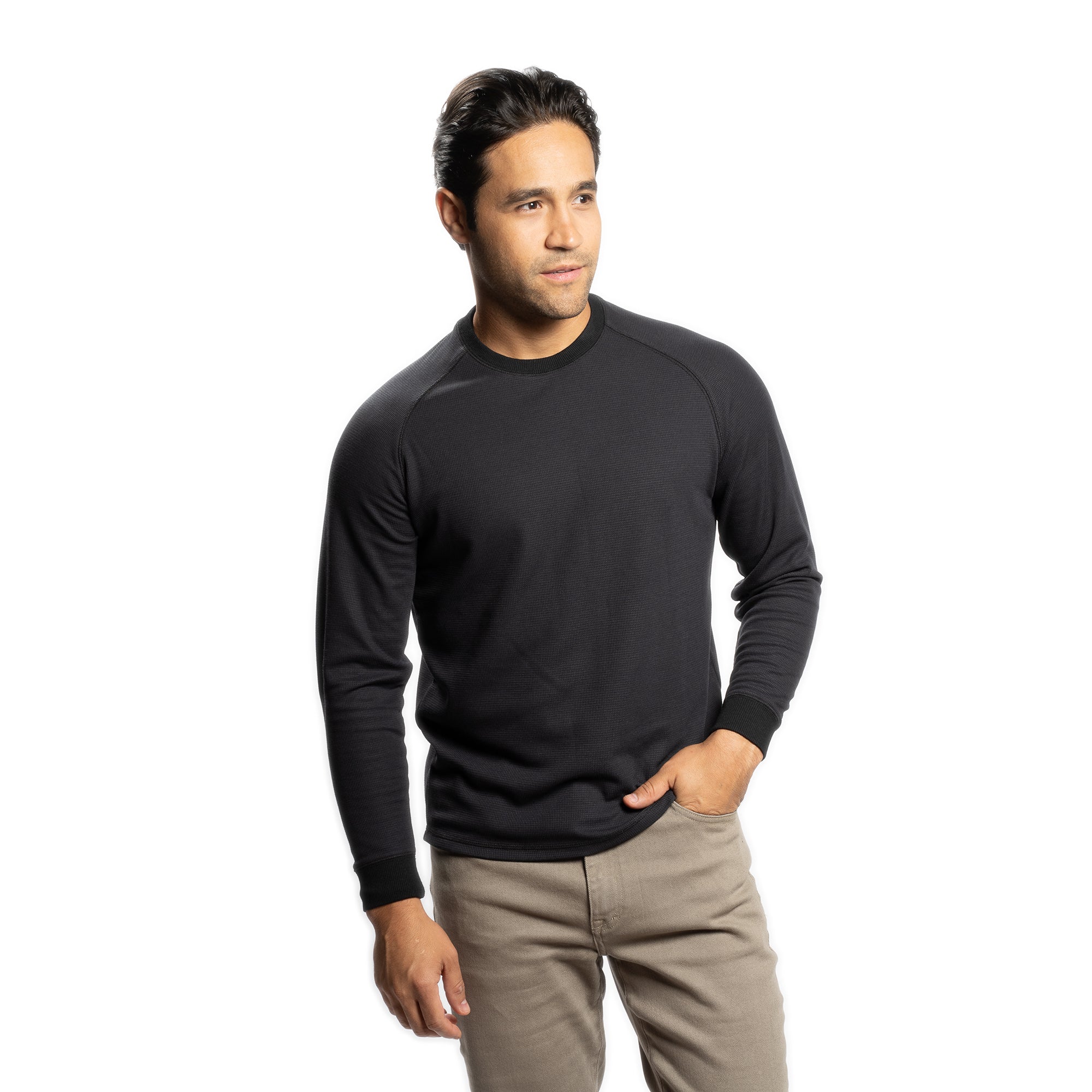 Polartec Waffle Shirts - Black