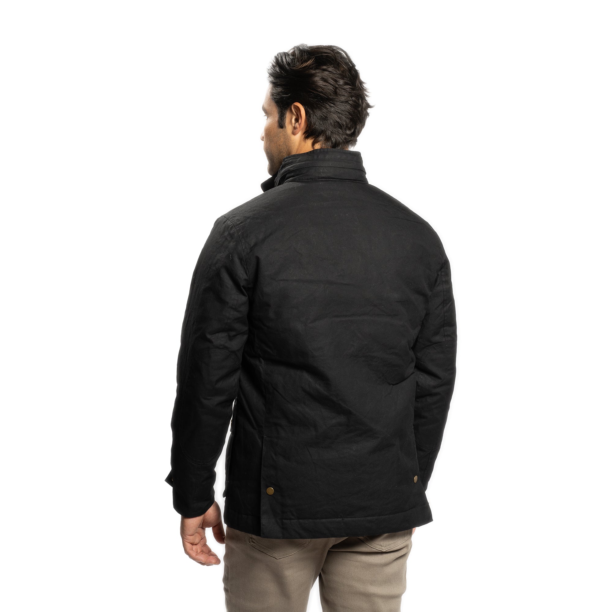 Waxed Jacket - Black