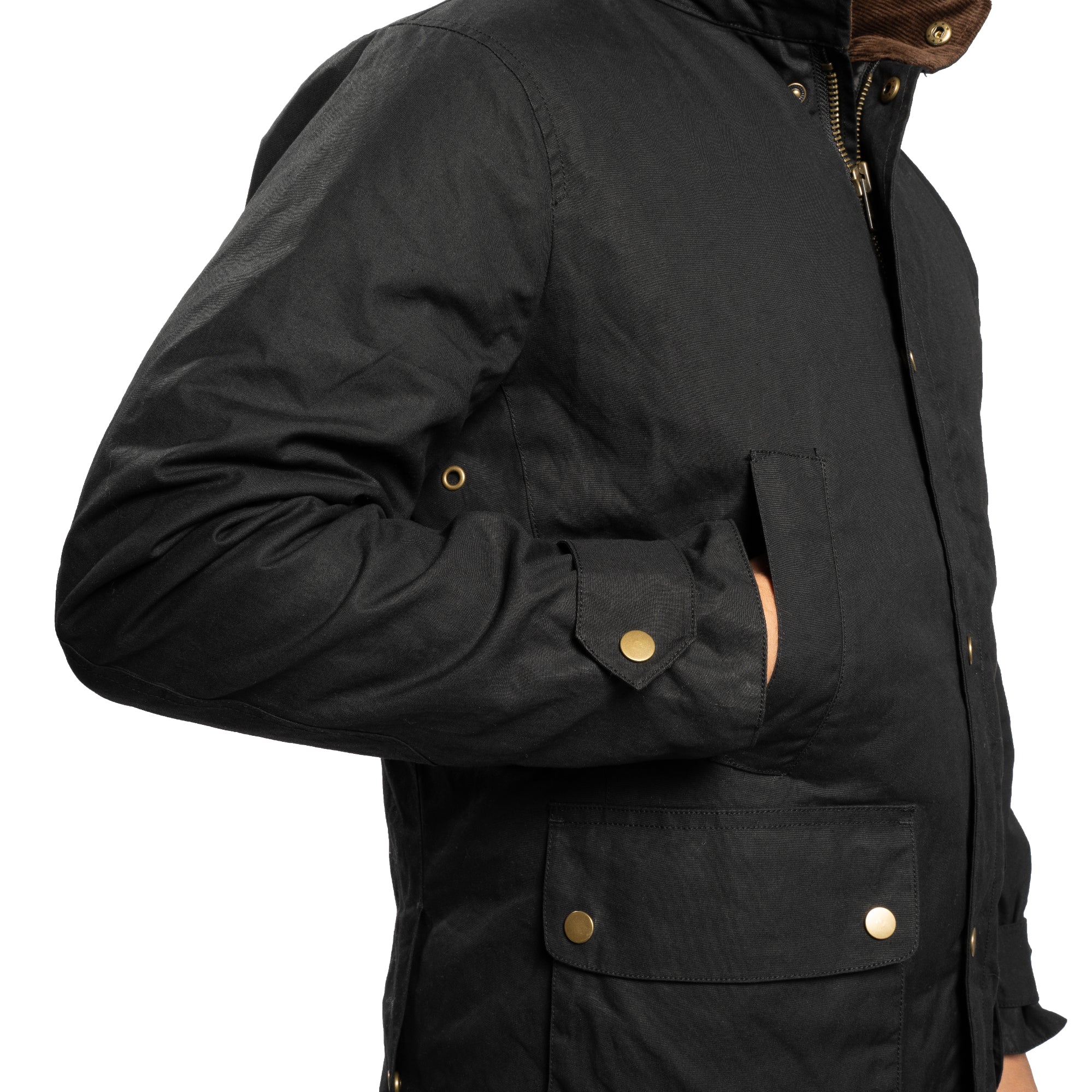 Waxed Jacket - Black