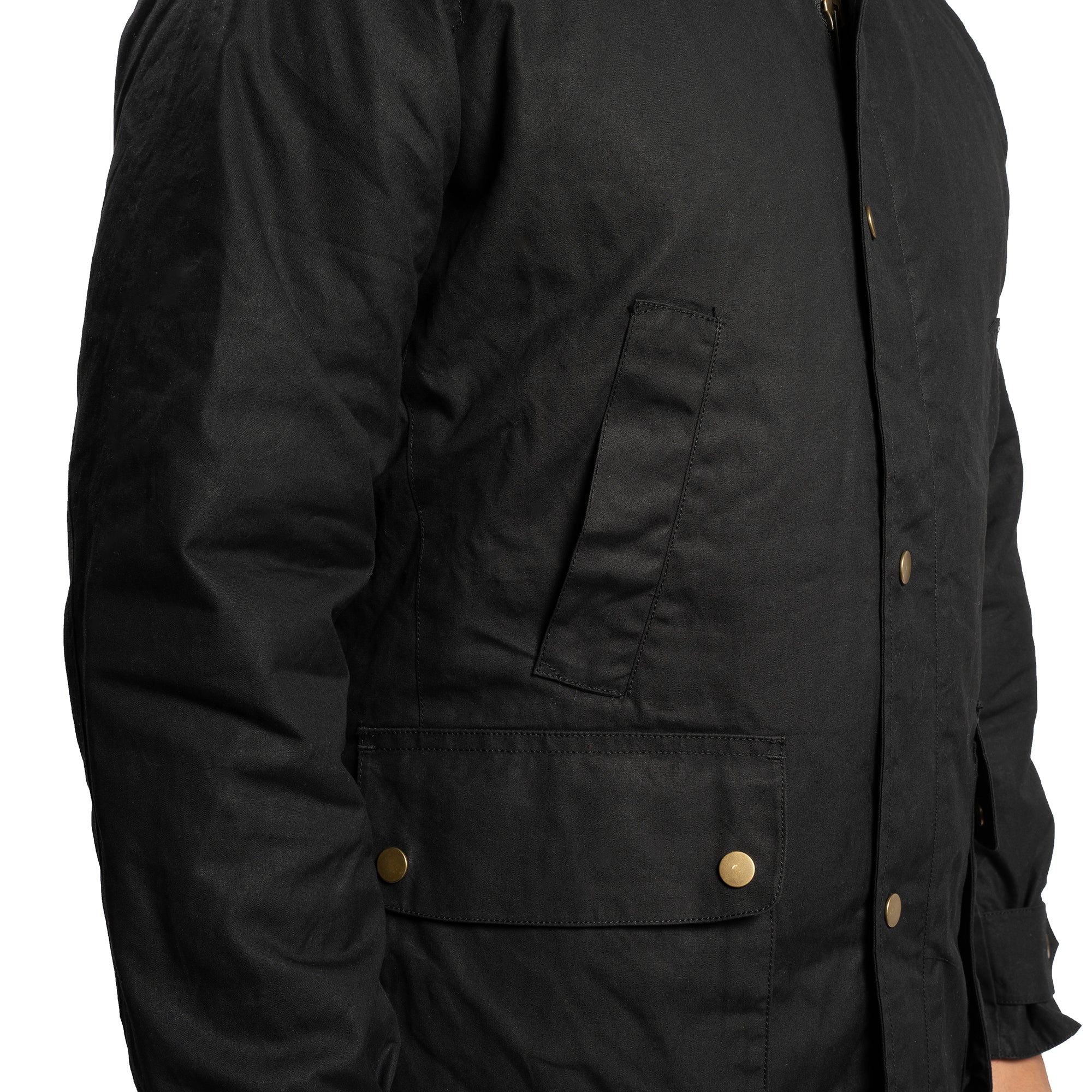 Waxed Jacket - Black