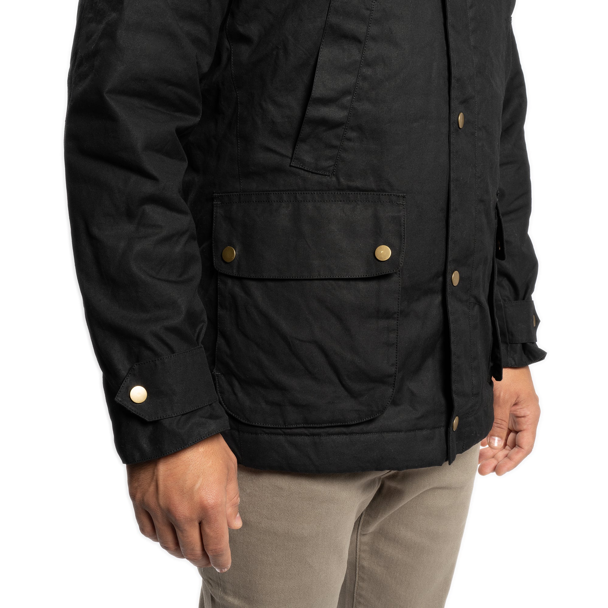 Waxed Jacket - Black