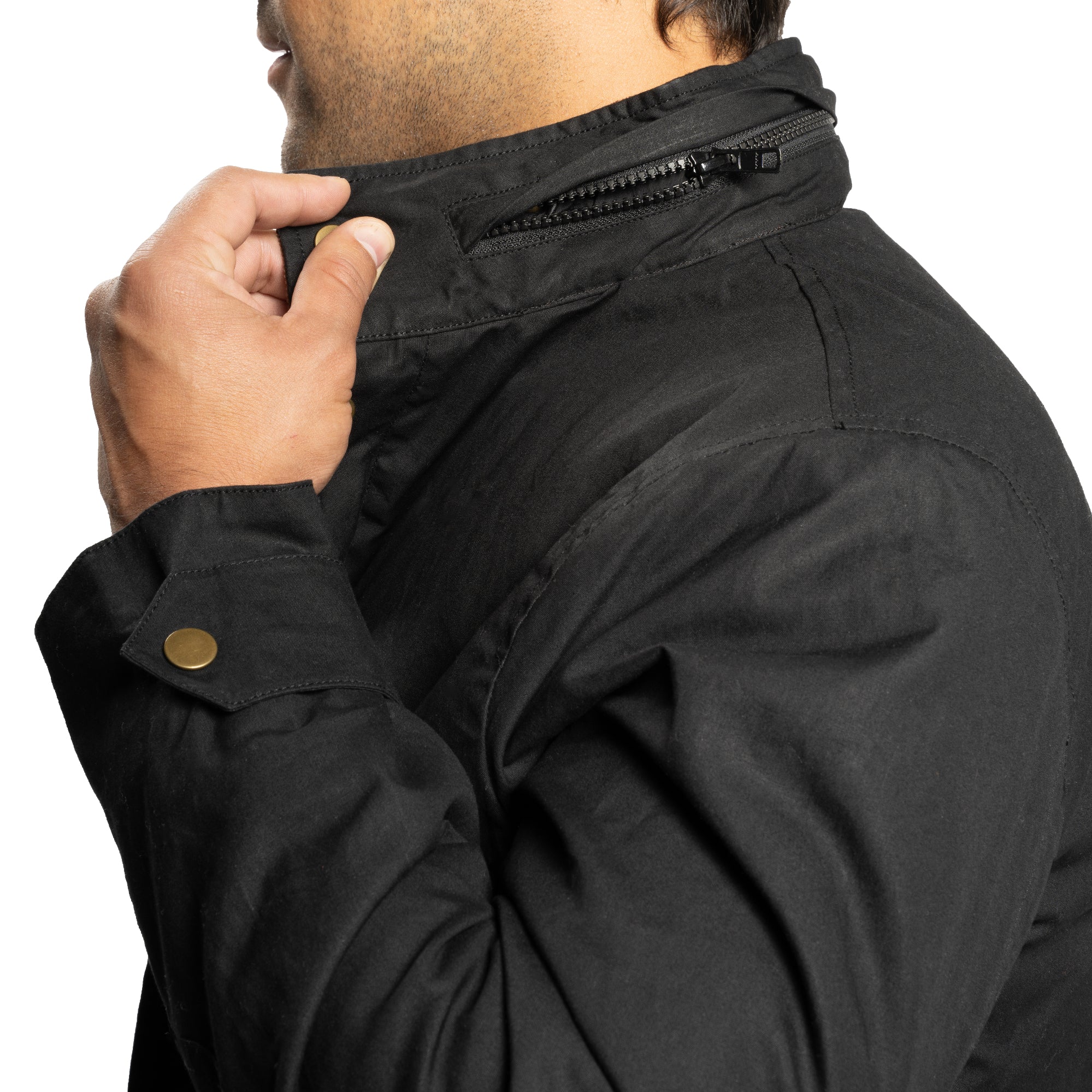 Waxed Jacket - Black