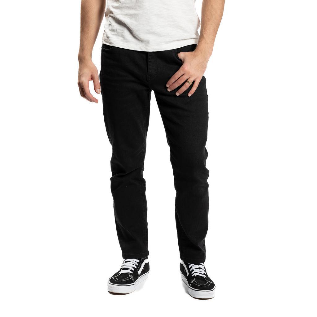 Travel Jeans Standard Fit, Black | Peter Manning NYC