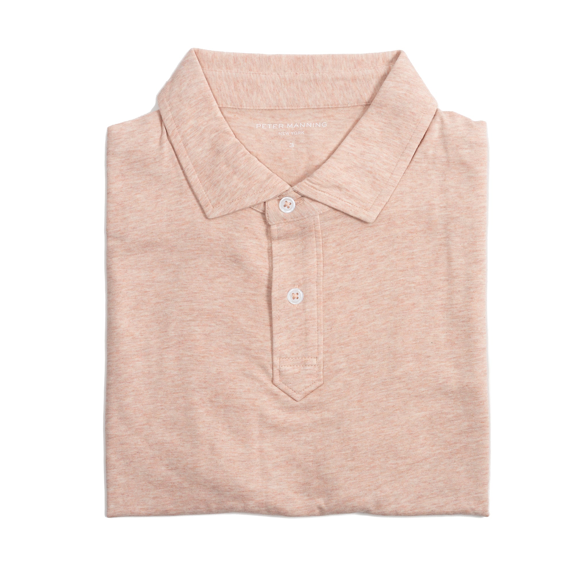 Bamboo Polo - Heather Pink