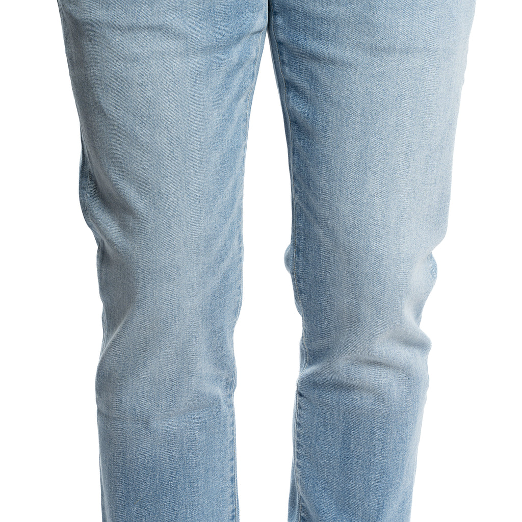 Light Wash Johnny Stretch Jeans Standard Fit for Shorter Men | Peter ...