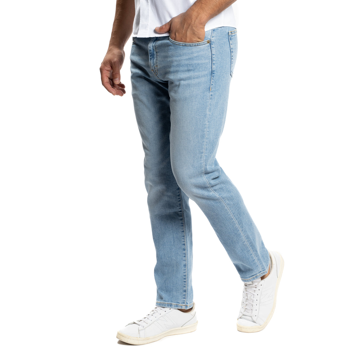 Johnny Stretch Jeans Slim Fit - Light Wash | Peter Manning: Quality ...