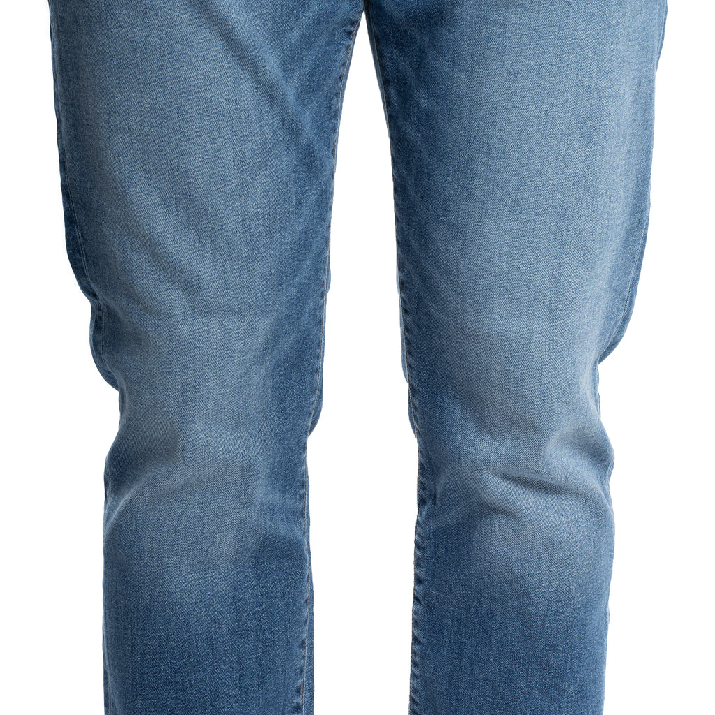 Johnny Stretch Jeans Standard Fit in Medium Wash | Peter Manning NYC ...