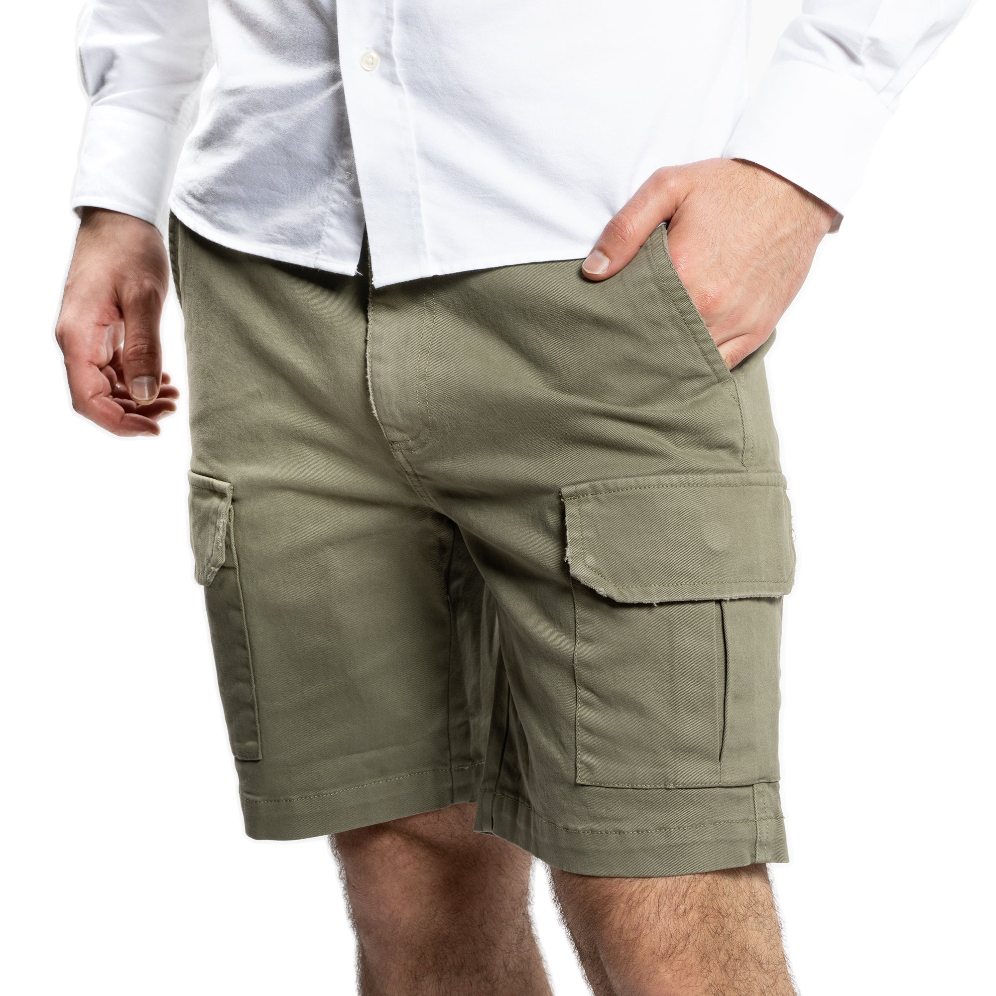 Cargo Shorts - Olive