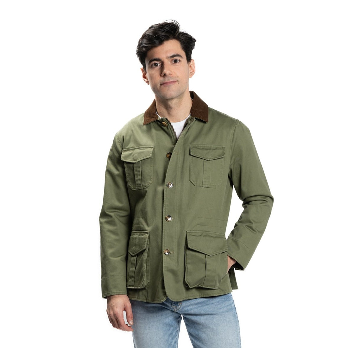 Tribeca Field Jacket, Olive | Peter Manning NYC