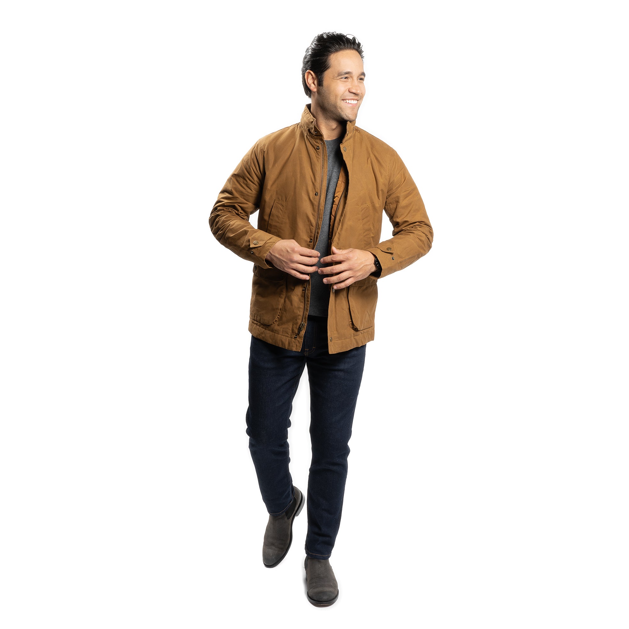 Waxed Jacket - Tobacco