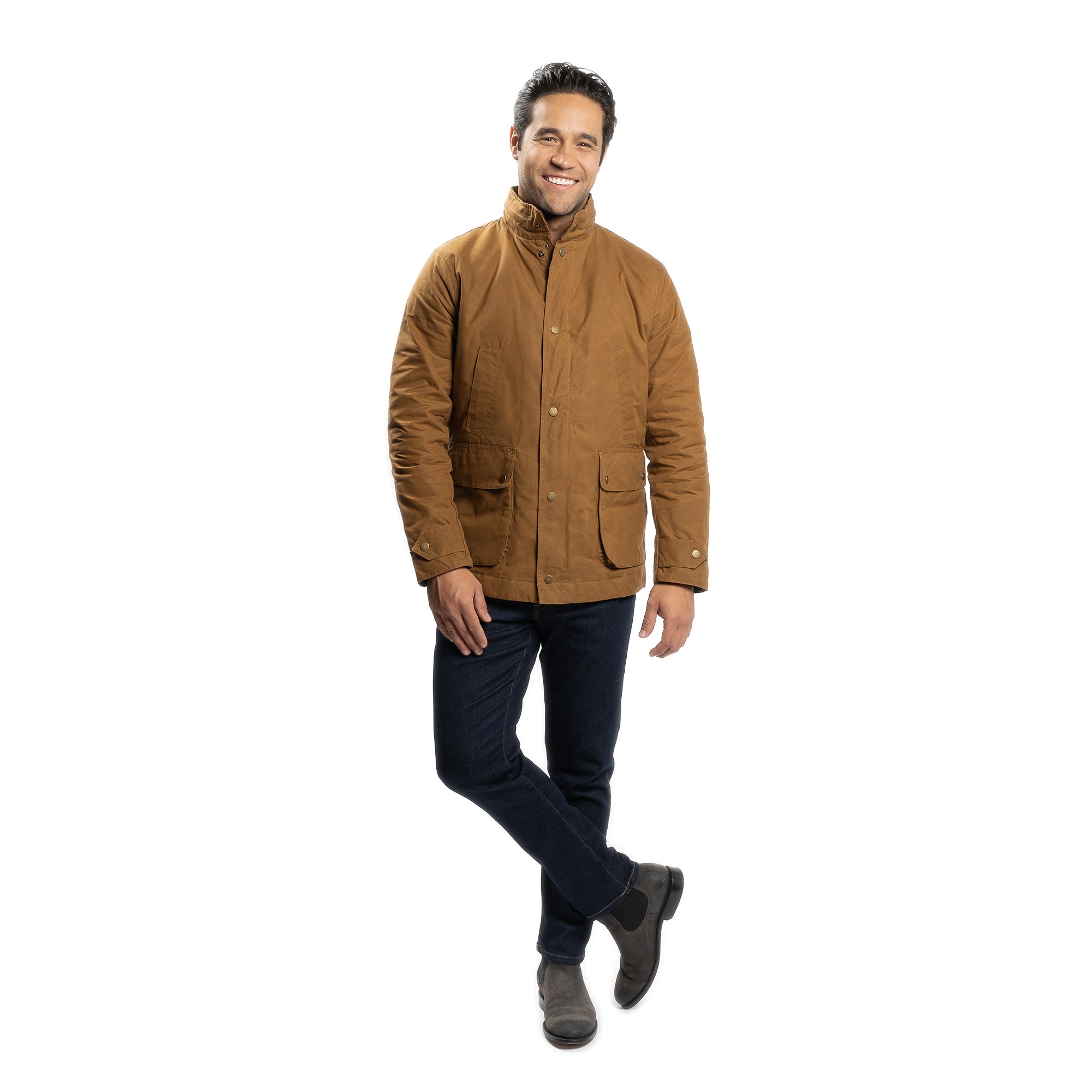 Waxed Jacket - Tobacco