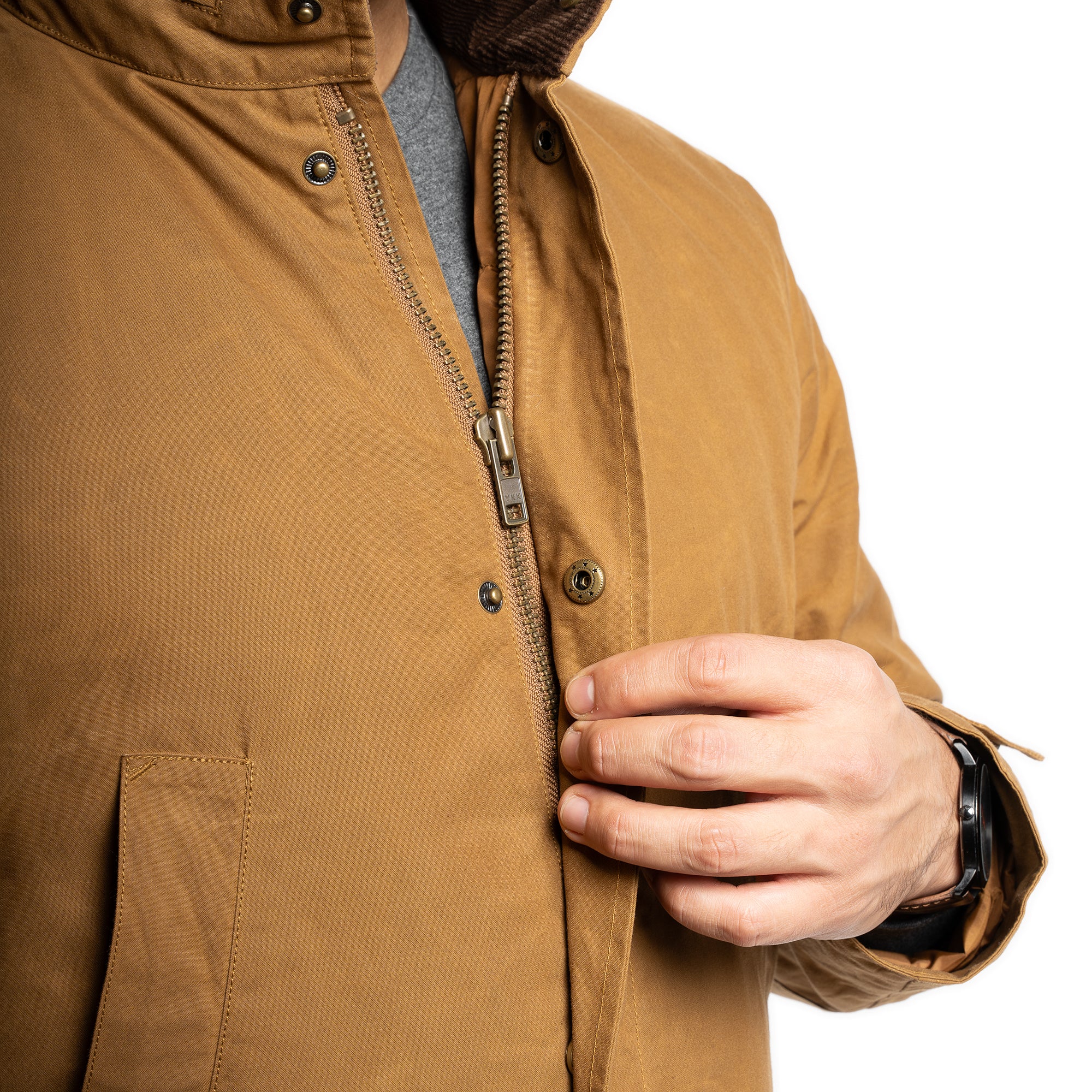 Waxed Jacket - Tobacco