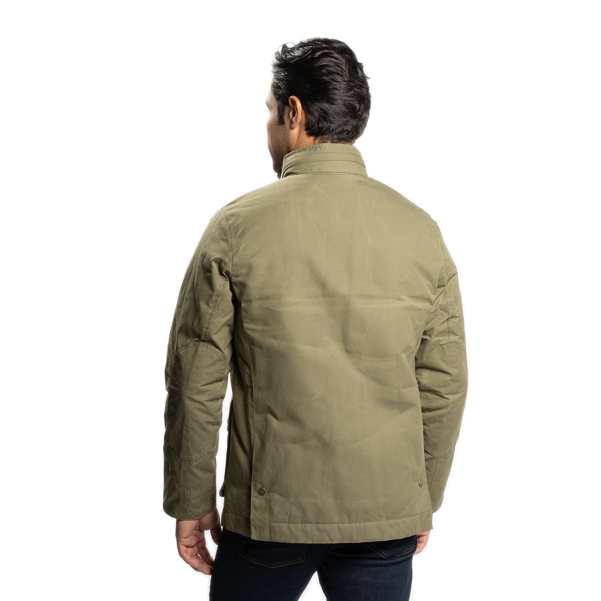 Waxed Jacket - Olive