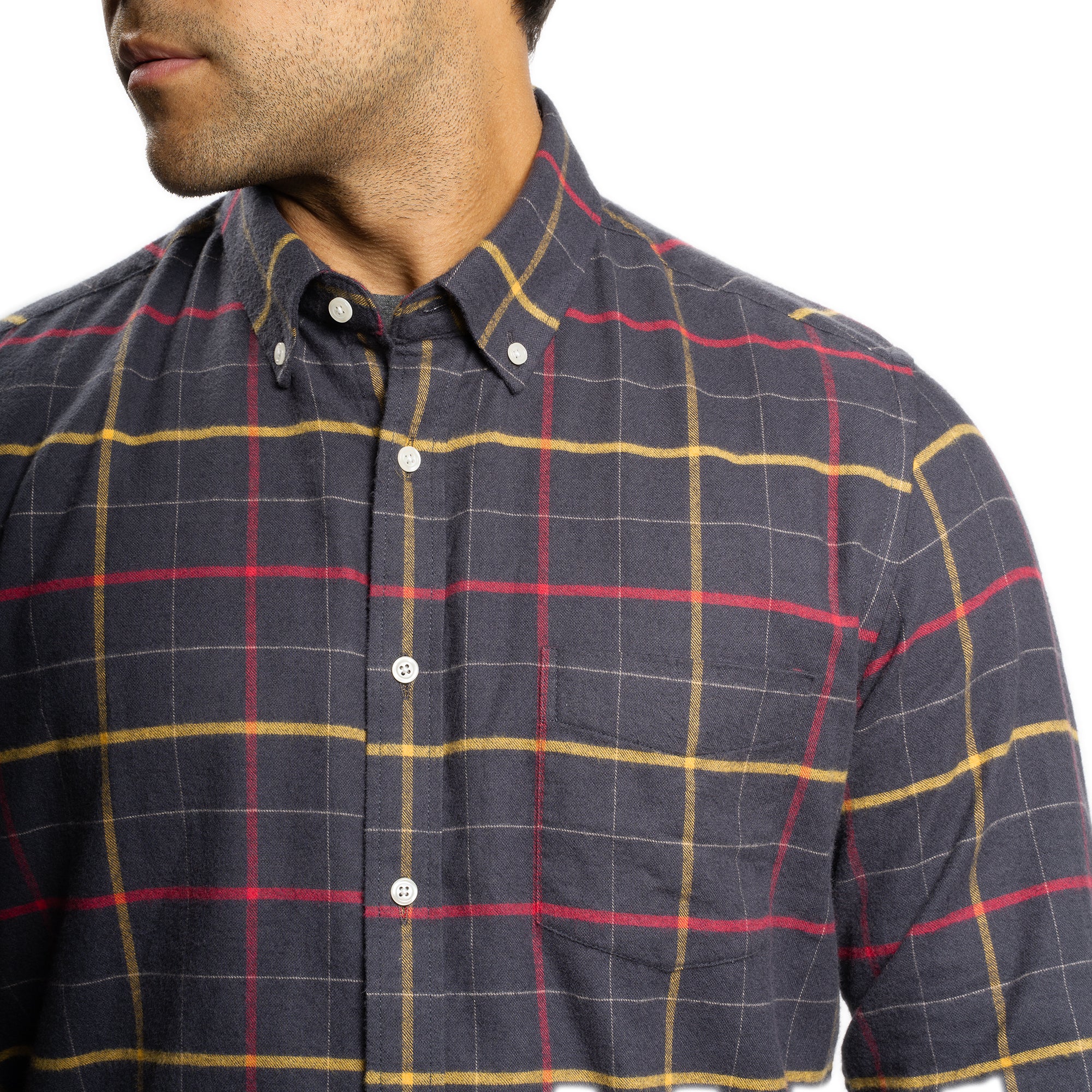 Everyday Flannels - Charcoal Windowpane