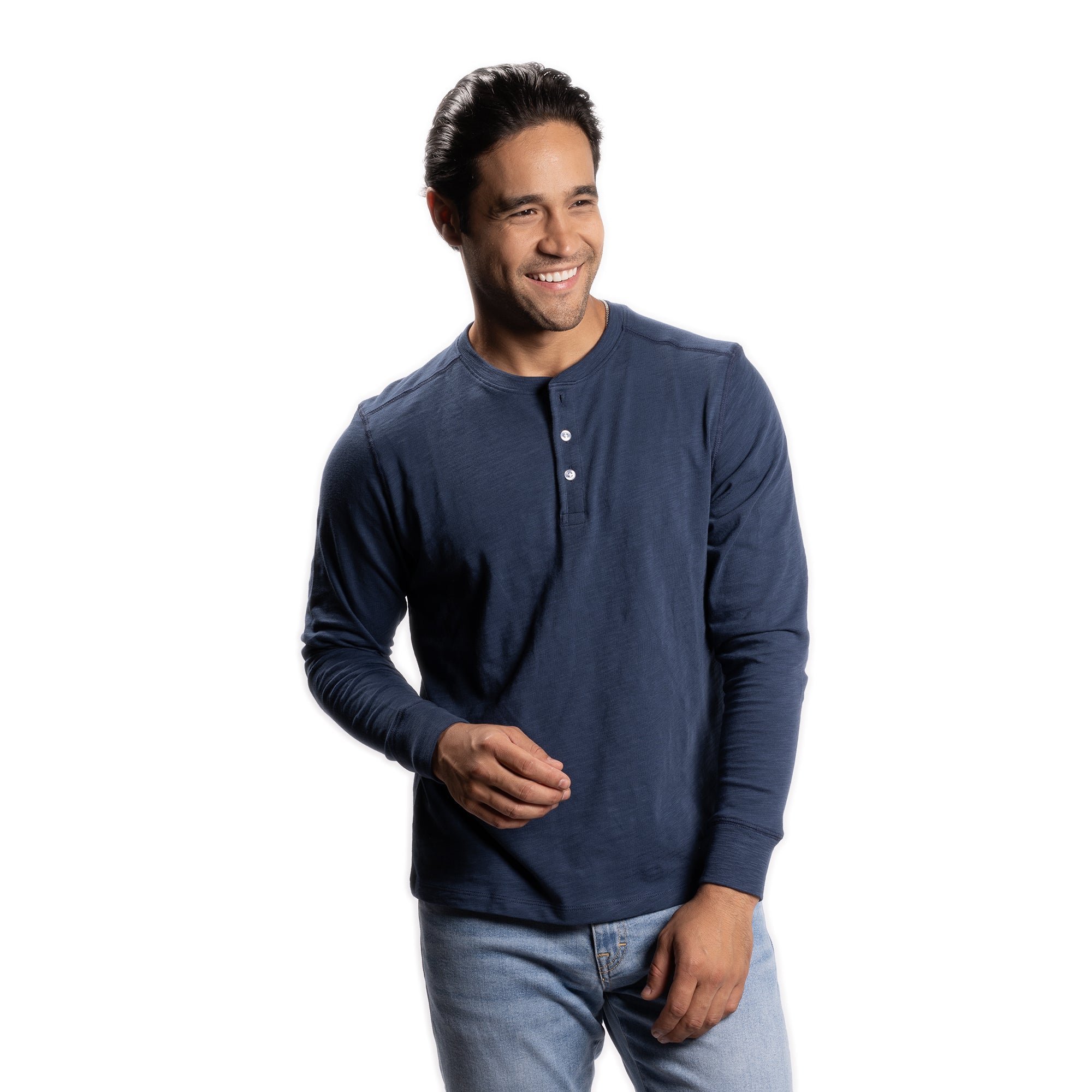 Chinos and henley shirt best sale