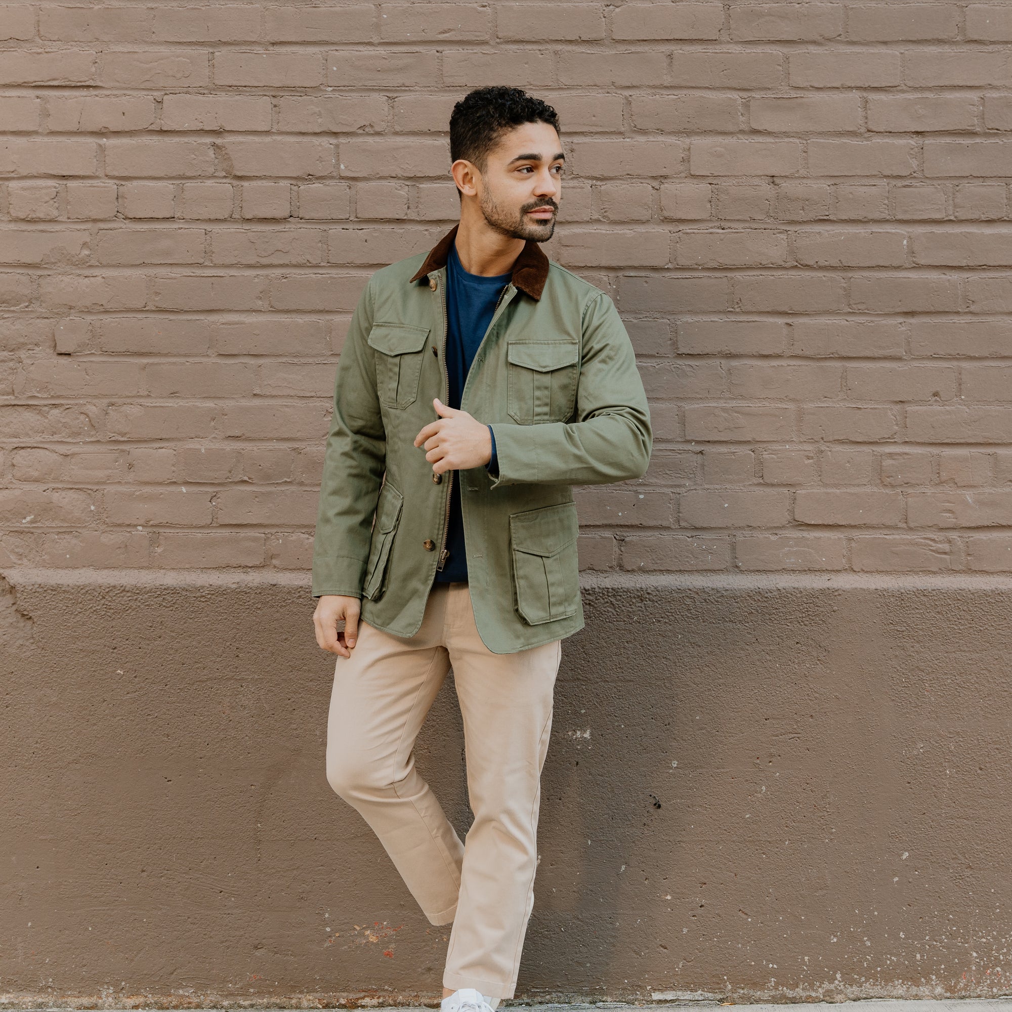 Tribeca Field Jacket, Olive | Peter Manning NYC
