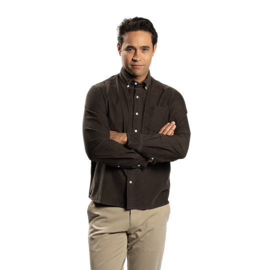 Corduroy Shirts - Brown