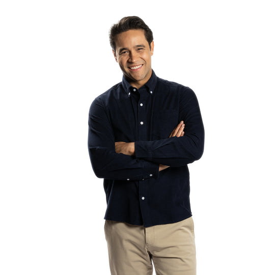Corduroy Shirts - Navy