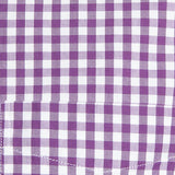 Purple gingham