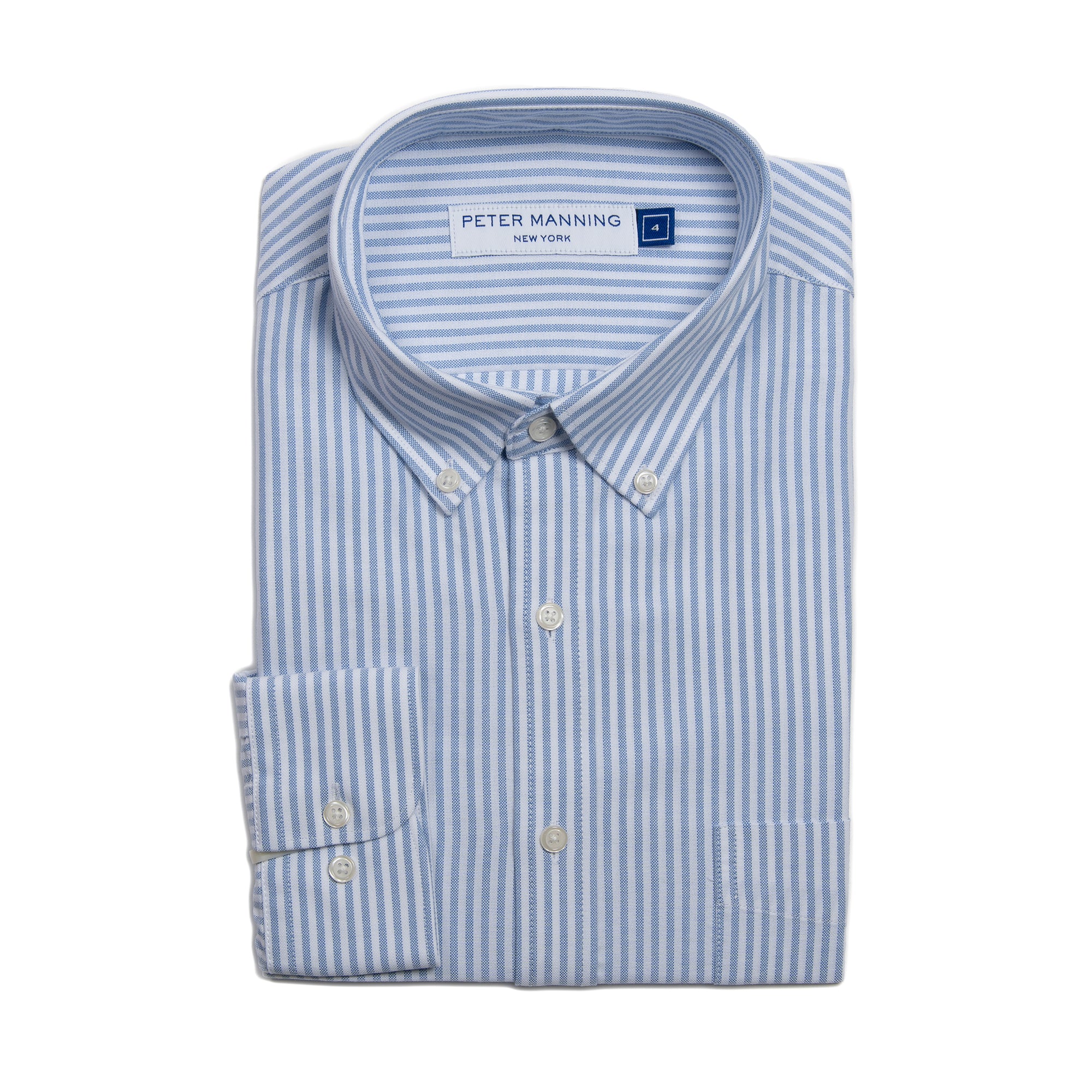 Weekend Oxford Standard Fit - Blue Stripe