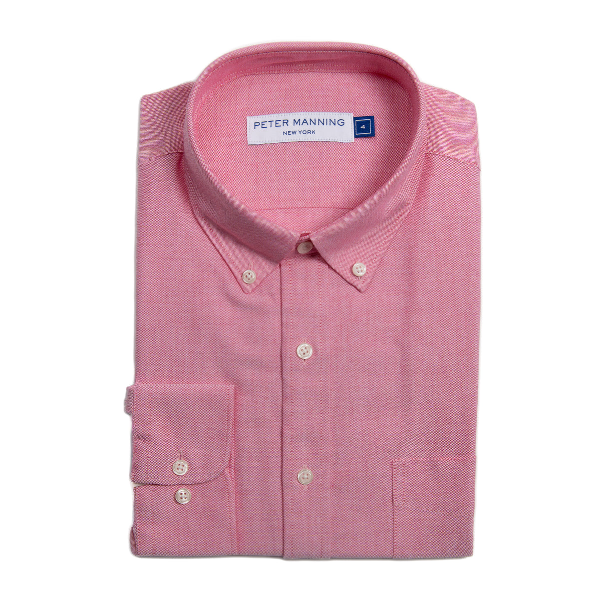 Weekend Oxford Slim Fit, Red | Peter Manning NYC