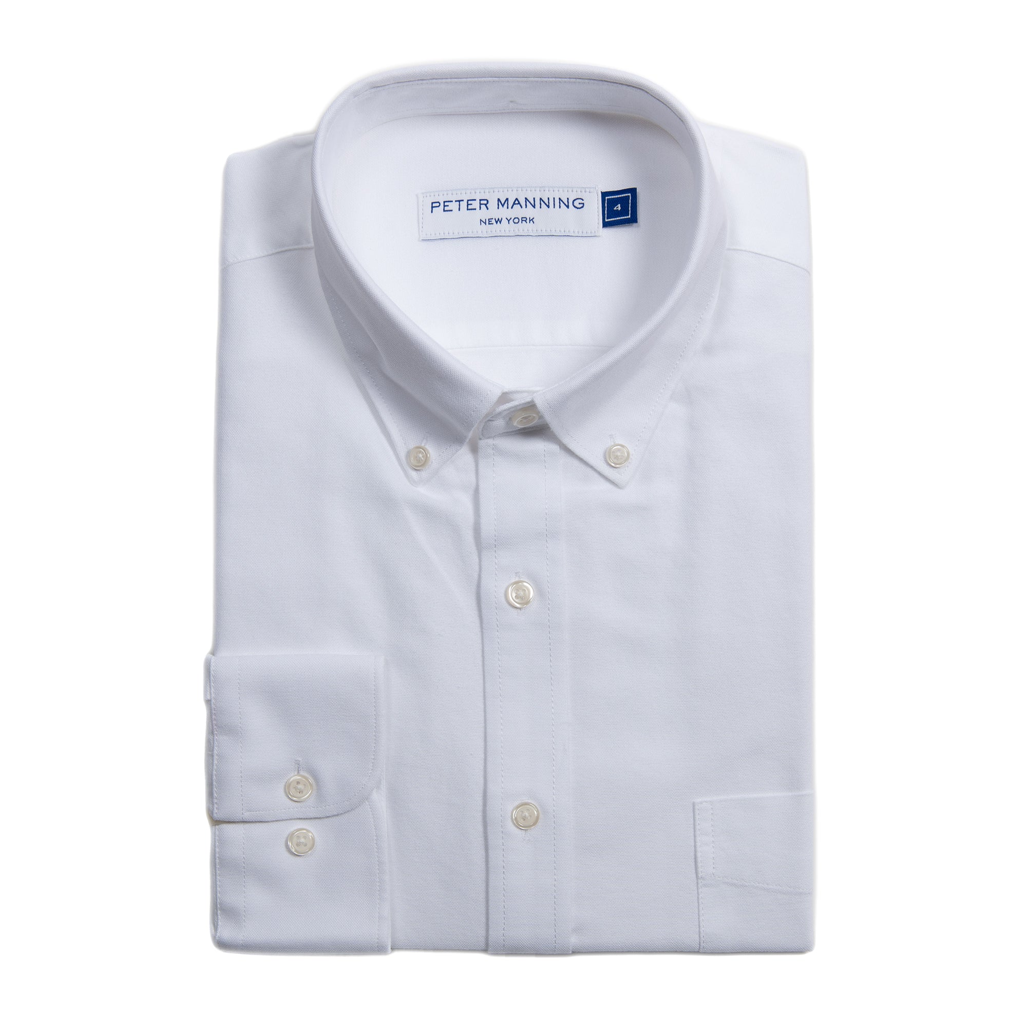 Everyday Stretch Oxford Standard Fit -  White